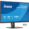 iiyama ProLite XUB3297QSNP-B1 Monitor PC 81,3 cm (32") 2560 x 1440 Pixel 4K Ultr