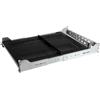 StarTech.com Ripiano Scorrevole 2U per Armadio Rack 19", Mensola Ventilata con B