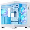 Chieftec GM-30W-TG-OP computer case Cubo Bianco
