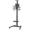 Manhattan 462693 Supporto TV a parete 2,18 m (86") Nero