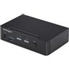 StarTech.com Switch KVM DisplayPort a 2 porte, 4K 60Hz, DP 1.2, gestione EDID, h