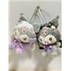 SANRIO Official Japan Limited Kuromi Baby Angel & Devil Set Mascotte Portachi...