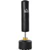 DecHome Sacco Boxe da Terra Autoportante con Base Riempibile Nero U458122 DecHome