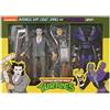 NECA TMNT Teenage Mutant Ninja Turtles Business Suit Casey Jones and Split Foot