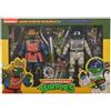 NECA TMNT Samurai Adventure Michelangelo & Space Donatello Ninja Turtles 2 pack