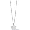 Collana con corno e pavè di zirconi - Gioielli