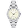 Breil, Collezione Velour, Orologio Donna, Orologio Automatico Solo Tempo in Acciaio Bilux, Quadrante con Pattern a Raggera, Bracciale a 3 Maglie, Cassa 32 mm, WR 10 ATM, Idea Regalo Donna