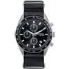 Breil, Collezione Echo, Cronografo Uomo, Cassa in Acciaio con Finitura Bilux, Lunetta con Disco in Alluminio, Quadrante con Effetto Sunray, Indici e Sfere Luminous, Cassa 42 mm