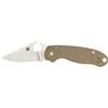 Spyderco PARA 3 BROWN CANVAS MICARTA CPM CRUWEAR C223MPCW