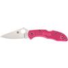 Spyderco DELICA 4 FRN PINK PLAIN C11FPPNS30V