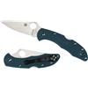Spyderco DELICA 4 FRN BLUE K390 PLAIN C11FPK390