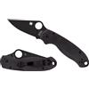 Spyderco PARA 3 G-10 BLACK BLACK BLADE PLAIN C223GPBK