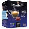 Lollo Caffe PROMO SCORTA 600 CAPSULE LOLLO CAFFE MISCELA NERA COMPATIBILE CON A MODO MIO