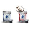 BORBONE 200 CAPSULE CAFFE BORBONE RESPRESSO COMPATIBILE CON NESPRESSO MISCELE ROSSA BLU