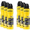 L'Oréal Paris men expert L'Oréal Men Expert Invincible Sport Anti Transpirant Deo Spray con 72 H protezione secco - Confzione da 6