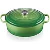 Le Creuset Cocotte ovale Evolution in ghisa vetrificata, diameter 29 cm, Bamboo, 21178294082430