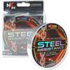 Colmic - Steel Resistance - Monofilo da Pesca in Nylon NXGEN FLUOTEC 150mt - Ø 0.25 mm - Alta Resistenza al Nodo, Anti Abrasione, Anti UV, Repellente all'Acqua - Prodotto Ufficiale Colmic