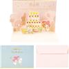 Sanrio Set di 2 NUOVI biglietti di compleanno Sanrio My Melody regalo di auguri per ...
