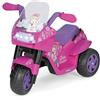 Peg Perego Moto Elettrica per Bambini 2+ Anni 6V Fucsia Little Singer IGED925