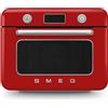 Smeg Forno combinato a vapore - rosso