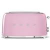 Smeg Tostapane 2x4 fette - rosa