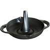 Staub Cuocipollo in ghisa vetrificata 24cm - nero