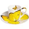 Taitù FREEDOM Tazza espresso con piattino - giallo