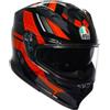 Agv Casco Moto Integrale Agv K7 TAURAX Nero Rosso