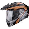 Scorpion Casco Moto Modulare Adventure P/J Scorpion ADX-2 KAMPS Nero