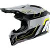 Airoh Casco Moto Cross Enduro Airoh AVIATOR 3 LEADER Giallo Lucido