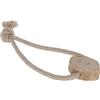 Kerbl Pet Gioco da lancio S, iuta/cotone con legno di caffè, 45 cm
