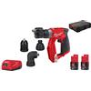 Milwaukee Trapano Avvitatore Milwaukee M12 Fddxkit-202x 12v 2ah Mandrini Intercambiabili