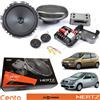Hertz Evotuning Kit 4 Casse Altoparlanti Hertz CK 165F Linea Cento Anteriore per Fiat Punto 188