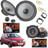 Hertz Evotuning Kit 6 Casse Hertz K 165 X 130 mm Ant/Post 16+13cm per Fiat Punto 188 460W