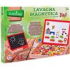 GLOBO S.R.L. Globo Legnoland Lavagna Magnetica 3 in 1