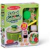 SPIN MASTER Melissa & Doug Insalatiera Giocattolo in Legno con Accessori in Tessuto