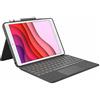 Logitech - Custodia con tastiera Combo Touch per iPad 7a generazione, con trackp