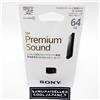 Sony micro SDXC 64GB CLASS10 per Premium Sound SR-64HXA Japan Import NUOVO