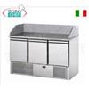 TECNODOM - Banco Pizza Refrigerato, 3 Porte, dim.mm.1410x700x1070h