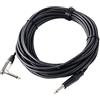 Pronomic Stage INST-A-10 Cavo jack angolato (jack-jack, cavo per chitarra, cavo per strumenti, lunghezza 10m, rame senza ossigeno, resistente ad acidi e oli, sgancio a ganascia)