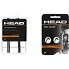 Head 12 Xtremesoft, Tennis Accessori Unisex Adulto, Bianco, Taglia Unica & PRO Damp, Ammortizzatore di Vibrazioni Unisex-Adult, Bianco, One Size