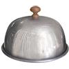 Cloche in alluminio cm 22 - Alluminio,legno