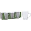 Tazza caffè espresso glasses yes in vetro cl 7 (6 pezzi) - Trasparente - Vetro