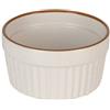 Stampo creme caramel ramequin in porcellana bianca cm 9 (2 pezzi) - Bianco - Porcellana