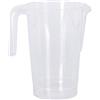 Caraffa in polipropilene trasparente lt 1 - Trasparente - Polipropilene (pp)