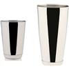 Boston shaker 2 pezzi bilanciati in acciaio inox cl 50-90 - Acciaio Inox 18.10 - Acciaio Lucido