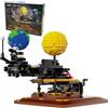 JAMARA 402864 CADA Solar System Bricks, per bambini a partire dagli 8 anni, idea regalo per bambini, set di mattoncini a morsetto, rotazione meccanica di sole, terra e luna