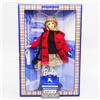 BURBERRY BLUE LABEL Barbie Doll edizione limitata cappotto rosso peluche NUOVO