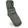 Bugaboo Thermolite Performance Sacco a Pelo da Passeggino o Carrozzina, Inserto Rimovibile, Protezione Scarpe, Cerniere Impermeabili, Imbottitura Calda - Forest Green