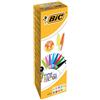 Bic Penne a sfera con cappuccio BIC Cristal Large Multicolour 1,6 mm assortiti conf. 20 pezzi - 926381